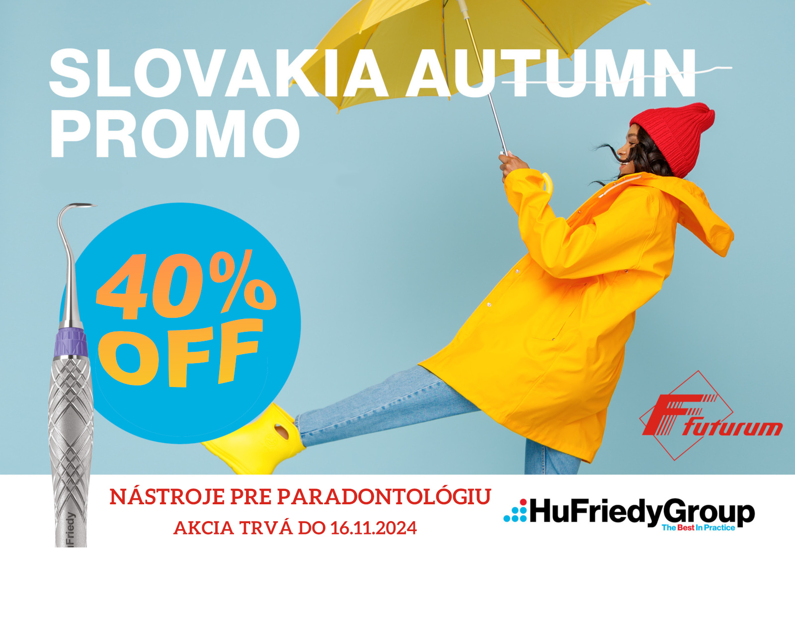 HU-FRIEDY - AKCIA 40% zľava na vybrané produkty